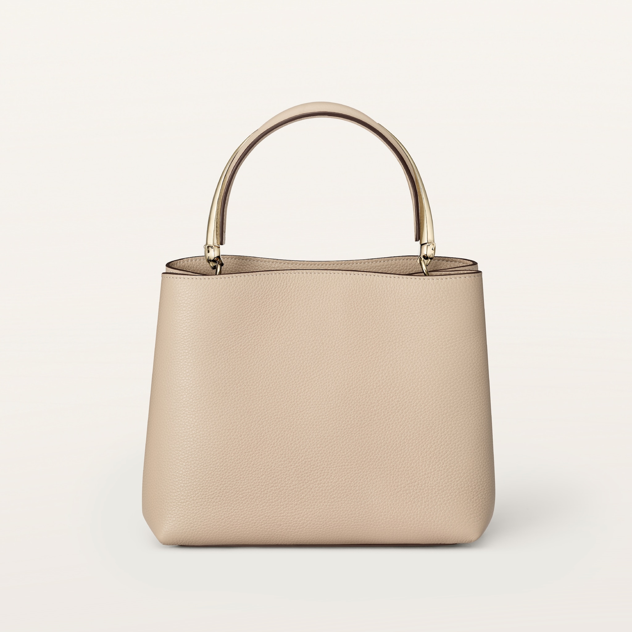 スモール バッグ パンテール ドゥーブル コードベージュ グレインド カーフスキン